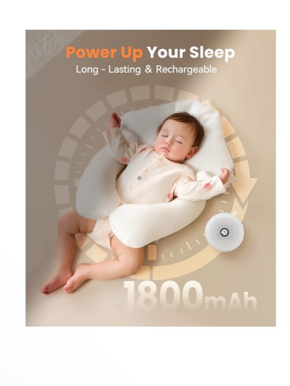 Dreamegg Portable Noise Machine for Baby or Adult NWT - Picture 4 of 8